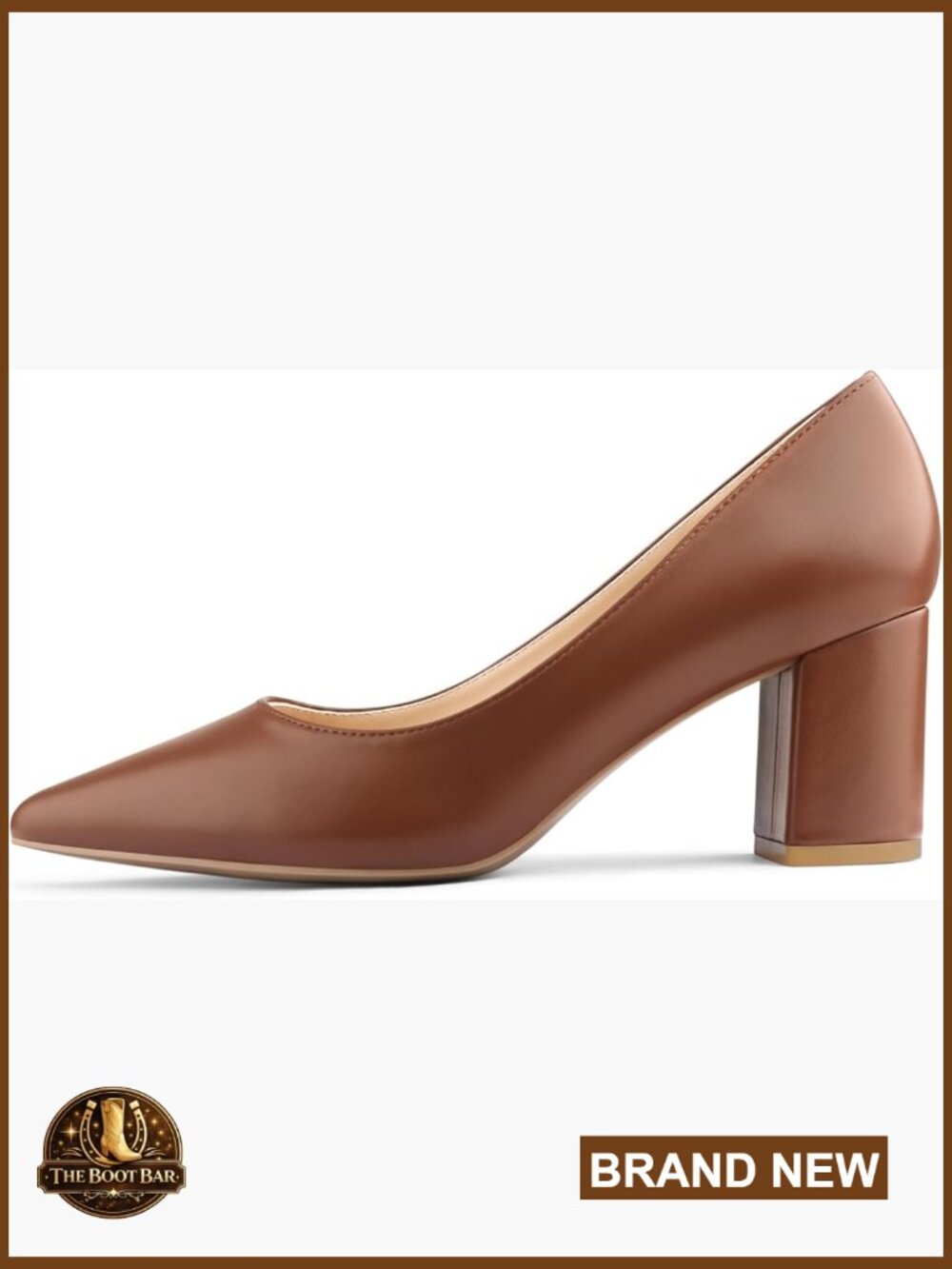 Chunky Heel Pumps for Women Comfortable Block Heel Work Dress Shoes